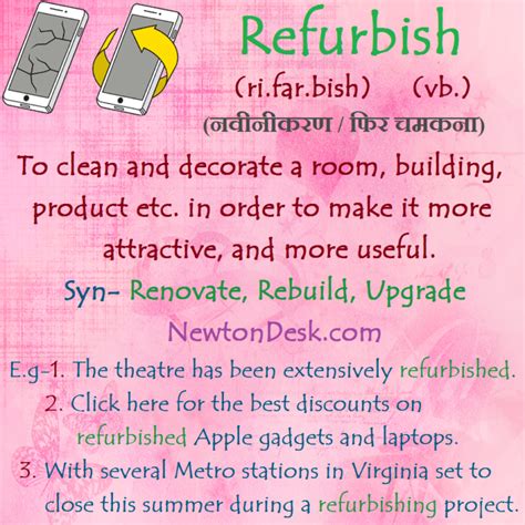 refurbish in tagalog|REFURBISH Meaning in Tagalog .